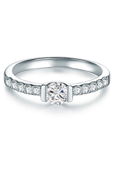 Trilani Silberring Ring Sterling Silber Zirkonia weiß