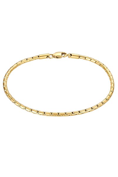 True Rebels Edelstahlarmband Armband Edelstahl gelbgold