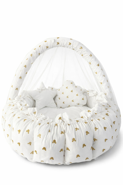 Jaju Baby Babynest Sevimli Gold Mouse Açılır-kapanır Oyun Minderi Jaju-babyne...