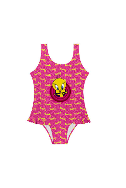 SLIPSTOP Rosa Mädchen-Badeanzug SM2312050719