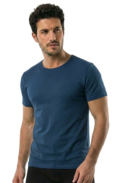 Öts Ανδρικό μπλουζάκι με κλειστό γιακά