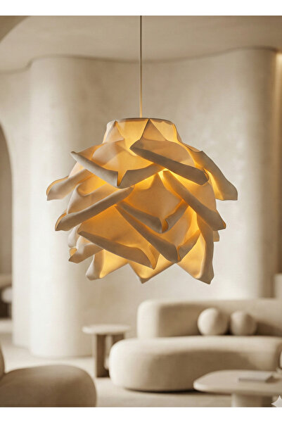 Maison Avf Modern Eva Gül Krem Tasarım Sarkıt Avize