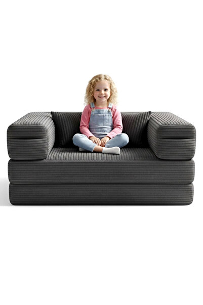 foamly 140x70 cm Modüler Çocuk Koltuğu - Fonksiyonel Oyun Minderi ve Kanepe T...