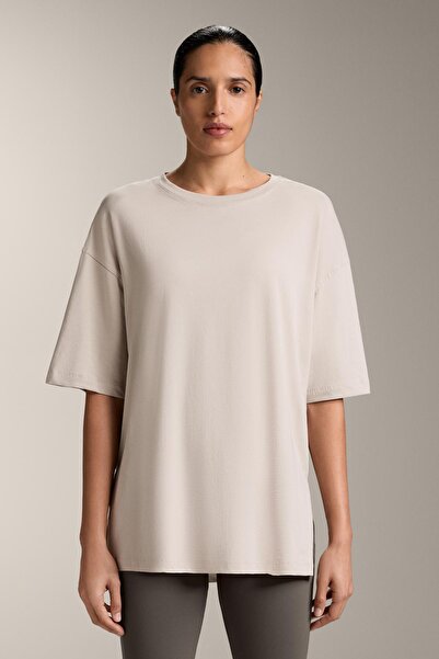 Oysho Short sleeve cotton blend T-shirt