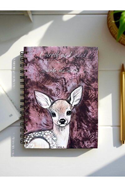 Notebook GIALA A5 SERT KAPAK ÇİZGİSİZ DEFTER