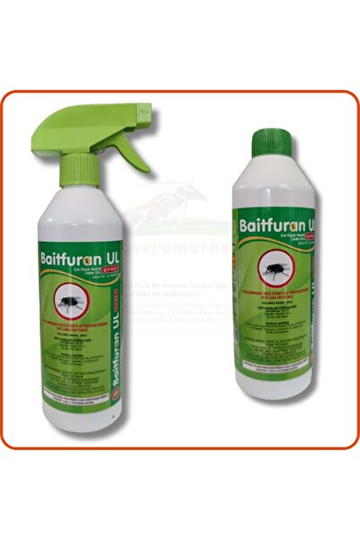 Kulsan İlaç Baitfuran UL Kullanıma Hazır Karasinek Öldürücü Sprey| 450 ml