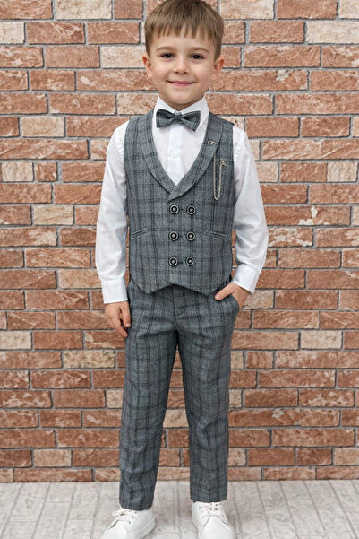 HAYTA Children's Vest Suit Shirt Set Bunny