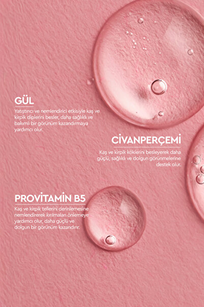 Otacı Besleyici Kaş ve Kirpik Serumu - Gül Suyu ve Provitamin B5