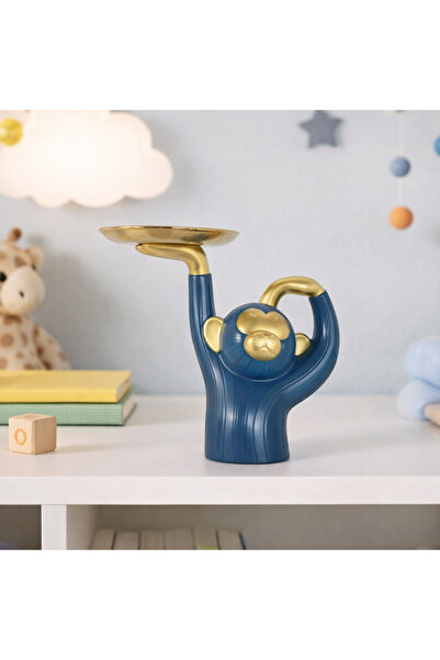 Vi Markets A modern decorative piece with a playful design holding a top tray,