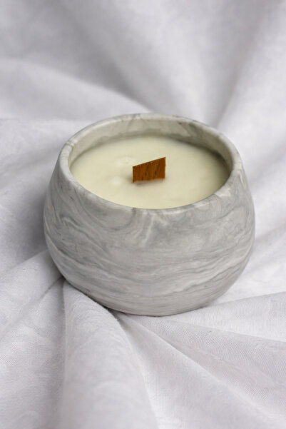 Candle | Mumluyoruz | Hediyelik ve Dekoratif Mum Oval Döküm, Kokulu Mum