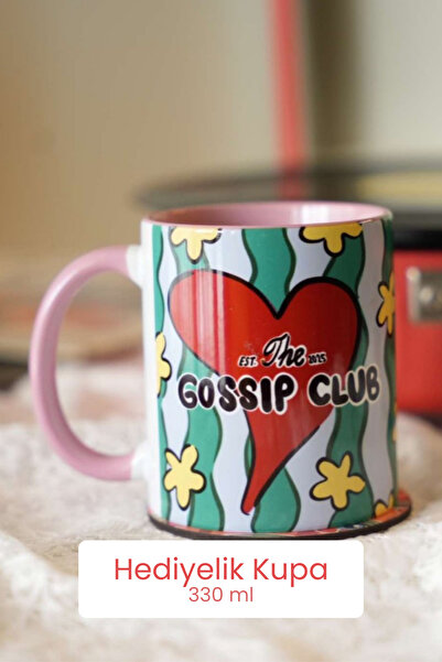 Hello Melody Design كوب من سلسلة "THE GOSSIP CLUB" - تصميم أصلي بطباعة رقمية ...