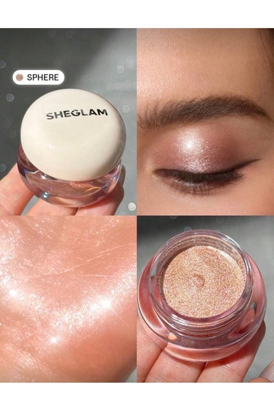 SHEGLAM Starstruck Işıltılı Krem Göz Farı - Yüksek Pigmentli & Uzun Süre Kalıcı