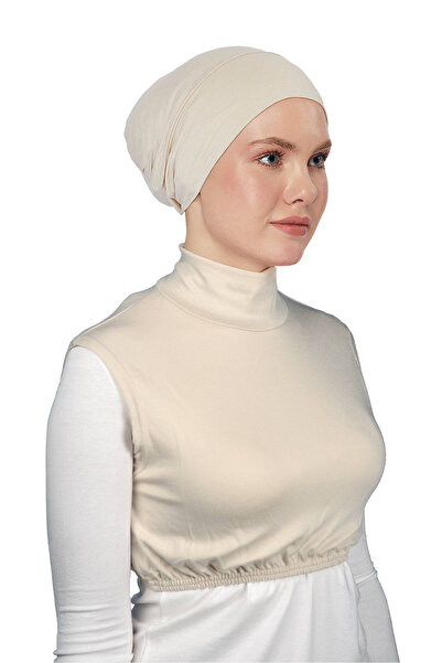Altobeh Zero Sleeve Turtleneck Full Neck Lycra Combed Cotton Women's Half Bod...