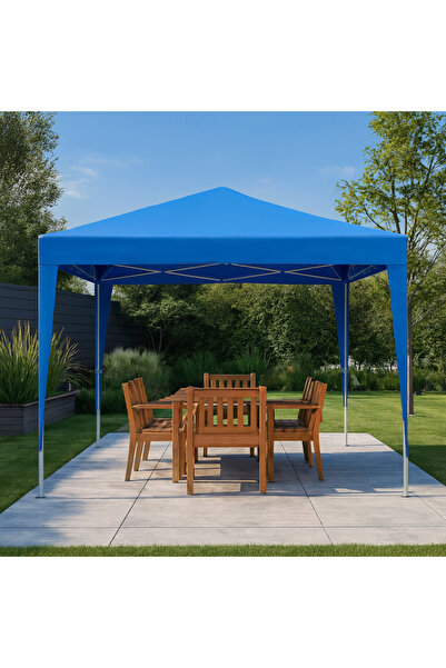 Begin Power Otomatik Gazebo Çardak 240 X 240 Cm Tente Teras Bahçe Kamelyası G...