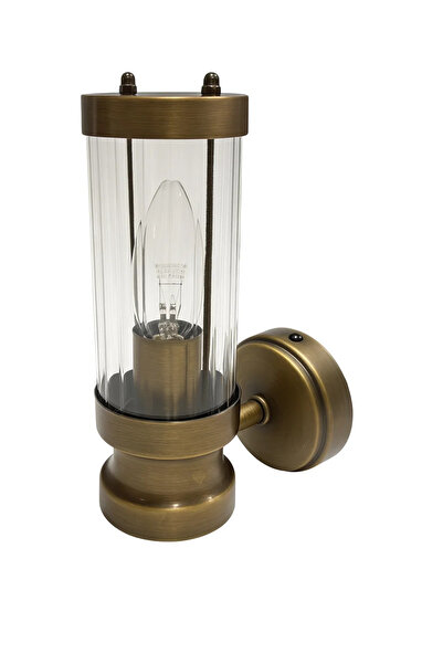 Tel Lighting Yıldız Cam Tekli, Bakır