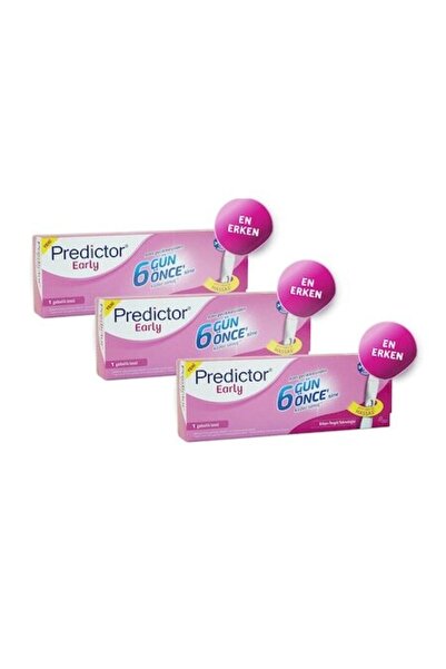 Predictor Early Erken Gebelik Testi - 3 Adet