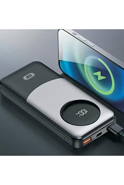 SP ISNUP باور بنك طاقة بسعة 10000مللي أمبير/ساعة مع 22.5 واط ومنفذين USB ومنف...