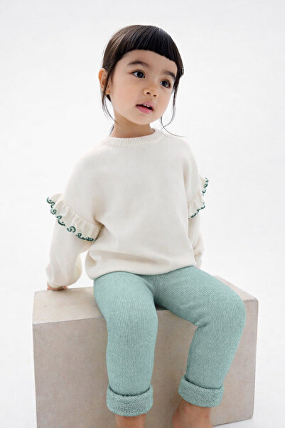 Katia&Bony İçi Havlu Çocuk Tayt Yeşil