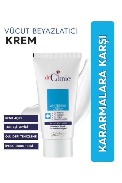 Dr. Clinic Vücut Beyazlatıcı Krem 50 ml