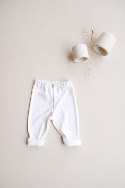 OhlalaKoala Beyaz Penye Bebek Tayt