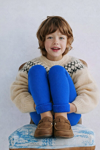 Katia&Bony Uterák vnútri detských legín Saks Blue