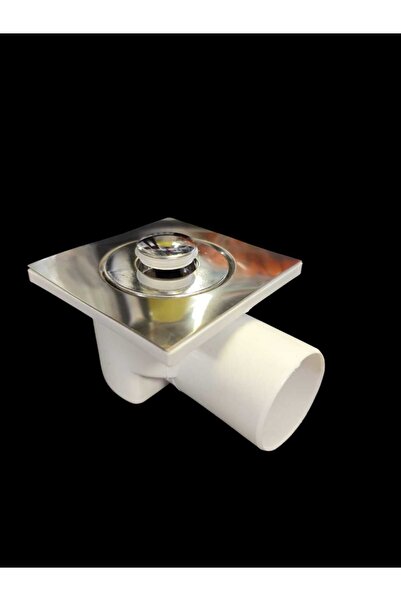 İSAOĞLU YAPI Banyo Yer Sifonu Yer Süzgeci Krom Renk Bas Bırak Sistem Koku Yap...