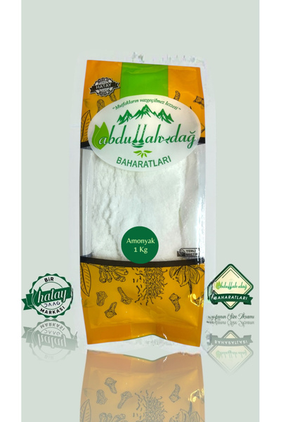 ABDULLAH DAĞ Hatay Yöresinden Doğal Toz Amonyak 1 Kg / 1000 gr