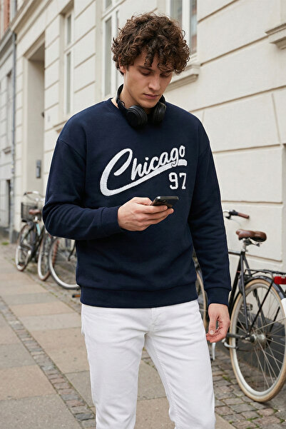 Buratti Світшот з бавовняною сумішшю, регулярний крій, велосипедна горловина,...