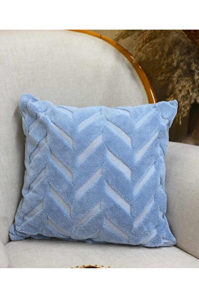 Elvya Chevron |   Husă decorativă pentru pernă Welsoft Jacquard 43x43 cm - ZT...