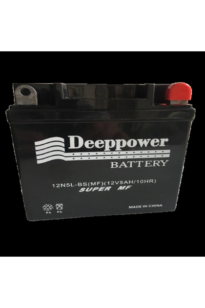DEEPPOWER Motorsiklet Aküsü 12v5ah Cup100