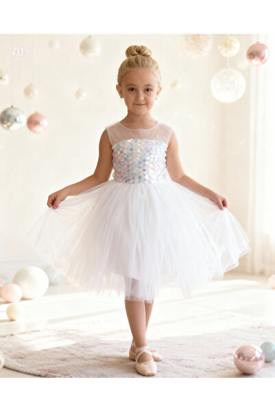 Lunas tekstil Sekvirana, pufasta haljina od Til dela