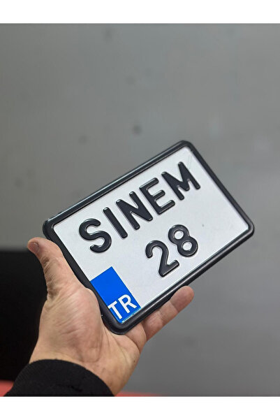 Genel Markalar 12x18 Bisiklet Boy Dekor Plaka