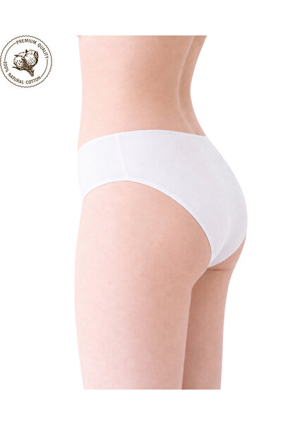 UN REAL 6-Piece Women's Bikini Panties Set – Non-Marking Modal & Cotton, Blac...