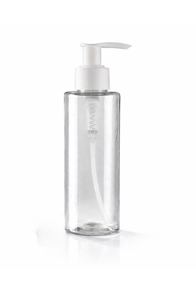 makrobay 5 Adet Sert Plastik Boş Sıvı Sabun Şişesi 250ml [kimyasala Dayanıklı]deterjan,dezenfektn Şişesi