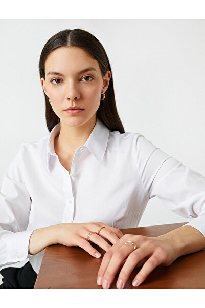 Koton Μακρυμάνικο πουκάμισο Basic