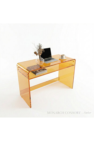 TUVA MONARCH CONSORT | Pleksi Çalışma Masası & Konsol & Dresuar | Modern Akri...
