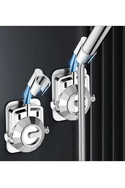 Dihamer Lüx Modern Vakumlu Duş Başlığı Tutucu Su Geçirmez Ayarlanabilir Banyo...