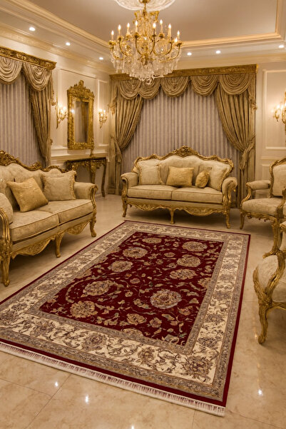 HALI SARAY CONCEPT UŞAK SAFİ YÜN ÖZEL DEMİRCİ DOKUMA YÜKSEK KALİTE DOKUMA YÜN...