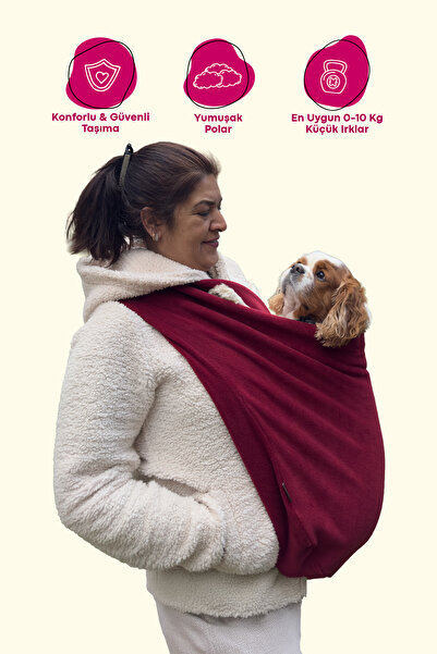 Paw And Hug Köpek Polar Taşıma Çantası Ana Kucağı – Omuzdan Taşınabilir Kışlı...