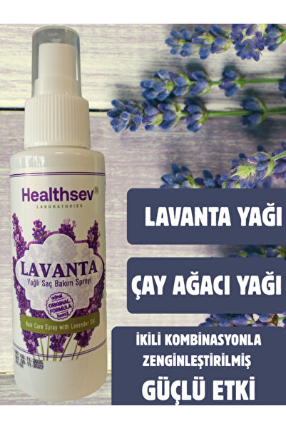Healthsev Lavanta yağlı Bit kovucu Saç Bakım Spreyi 100 ml