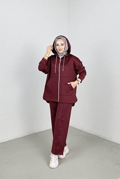 Weak Blue oversized με κουκούλα Σετ αθλητικής φόρμας Hijab Sport Set – Χρώμα ...