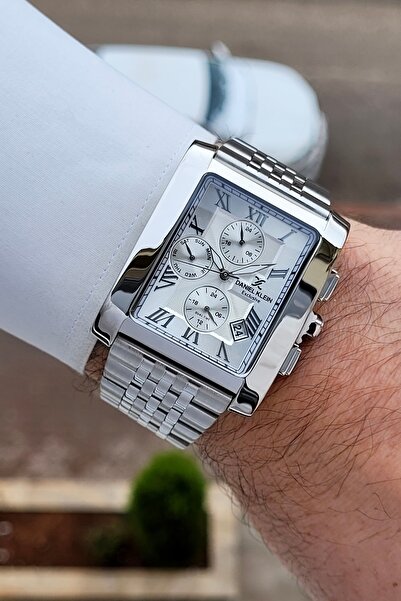 Daniel Klein Silver Renk 24 Ay Garantili Erkek Kol Saati