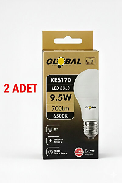 Genel Markalar KES170 LED Ampul 9.5W (700 Lümen) - Beyaz