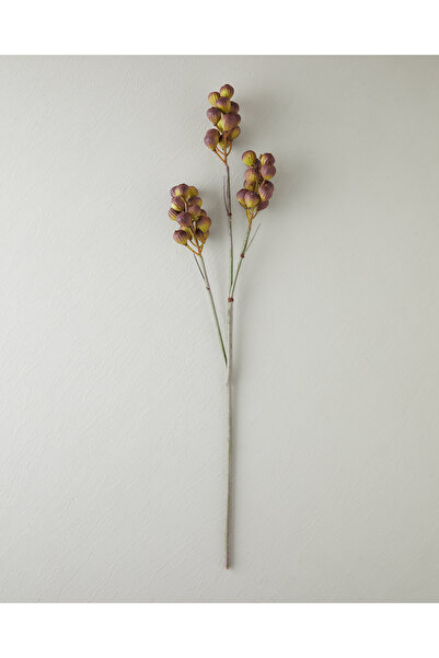 English Home Fig branch Tek Dal Yapay Çiçek 82 cm Bordo