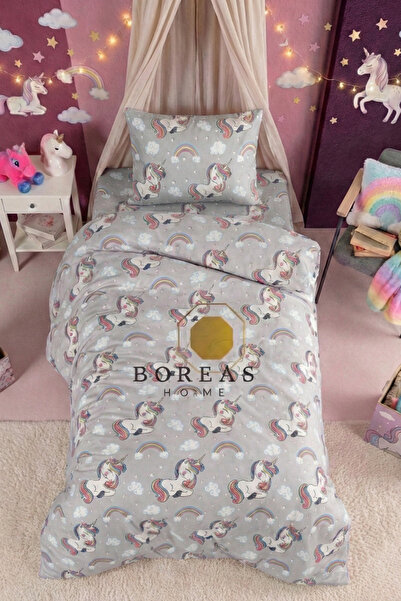 Boreas Home Σετ Παπλωματοθήκη Unicorn Ranforce