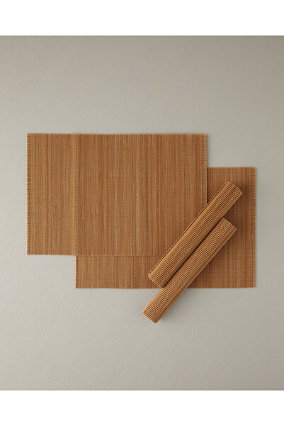 English Home Gola Bambu 4'lü Amerikan Servis Bal