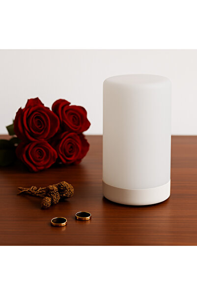 IKEA SOLVINDEN LED'li masa aydınlatması (Pil Hediyeli)