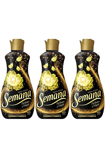Semana Set of 3 PIECES - Fabric Conditioner 1.65l Gold