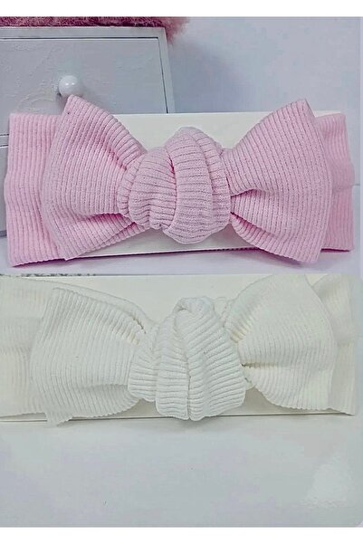 pamuklu Fiyonk Full Esnek Terletmeyen Kaymayan Kız Bebek & Çocuk Bandana ( 0-...