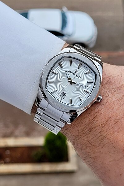 Daniel Klein Silver Renk 24 Ay Garantili 41 mm Erkek Kol Saati